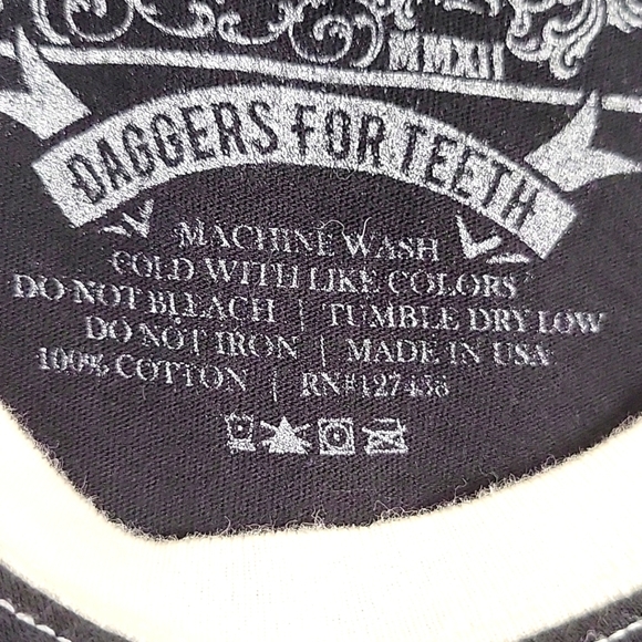 Secret Artist Collective 3/4 Sleeve T-Shirt Size S - Picture 8 of 8